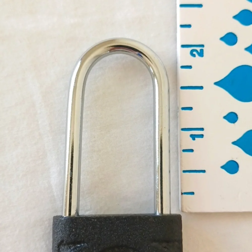 Vintage 888 Cast Iron Padlock with Key, China